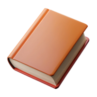 signature baroque Book with a blank cover. NO BACKGROUND with Transparent Background. elite png