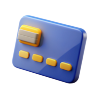 impressive unparalleled Credit card with a chip. NO BACKGROUND with Transparent Background. png