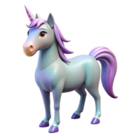 stunning exemplary Unicorn, mythical horse with a single horn. NO BACKGROUND with Transparent Background. png