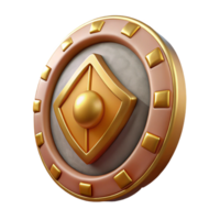 remarkable vintage Aegis, shield of Zeus and Athena. NO BACKGROUND with Transparent Background. expertly shot png