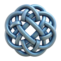 notable mid-century Celtic Knotwork Design. NO BACKGROUND with Transparent Background. exclusive png