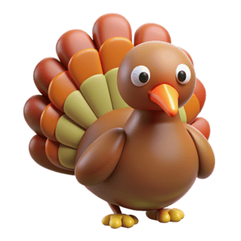 esplêndido excepcional Peru para Ação de graças, não fundo com transparente fundo. png