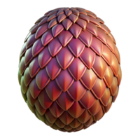 glorious bold urban A detailed dragon egg with intricate scales. NO BACKGROUND with Transparent Background. authentic png