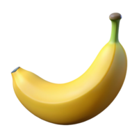 wonderful tropical Ripe banana, NO BACKGROUND with Transparent Background. artisan png