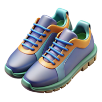 stunning artistic Pair of running shoes, NO BACKGROUND with Transparent Background. elite png