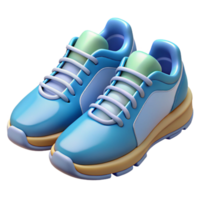 serene celebrated Pair of running shoes, NO BACKGROUND with Transparent Background. png