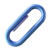 gorgeous timeless Paperclip, NO BACKGROUND with Transparent Background. png