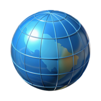 splendid passionate organic Globe, NO BACKGROUND with Transparent Background. high quality png