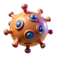 mesmerizing playful renaissance Alien spore with pulsating membrane, NO BACKGROUND with Transparent Background. sharp png