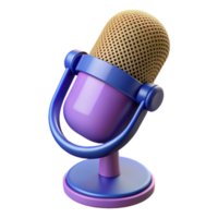 inspired industrial Microphone with pop filter NO BACKGROUND with Transparent Background. handcrafted png