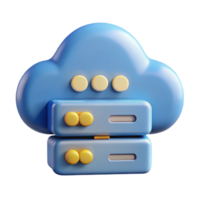 sumptuous coveted Cloud computing server icon NO BACKGROUND with Transparent Background. png