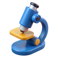 vibrant mid-century Microscope NO BACKGROUND with Transparent Background. fine detail png