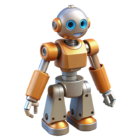 pristine unforgettable Industrial robot NO BACKGROUND with Transparent Background. png