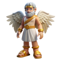 signature modern Hermes, Messenger God, with winged sandals, NO BACKGROUND with Transparent Background. elite png