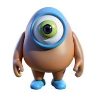 stunning acclaimed Cyclops, one-eyed giant, NO BACKGROUND with Transparent Background. png