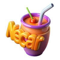 serene passionate urban Nectar, drink of the gods, NO BACKGROUND with Transparent Background. exclusive png