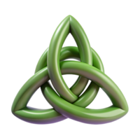 mesmerizing elegant Triquetra, Celtic symbol, NO BACKGROUND with Transparent Background. impeccable png