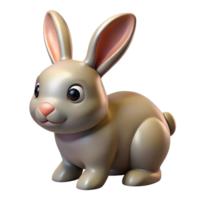 picturesque celebrated Rabbit NO BACKGROUND with Transparent Background. png