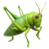 stunning retro Grasshopper NO BACKGROUND with Transparent Background. authentic png