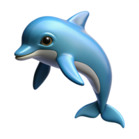pristine distinguished Dolphin jumping no water NO BACKGROUND with Transparent Background. png