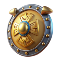 rare vintage Aegis, shield of Zeus and Athena, NO BACKGROUND with Transparent Background. detailed png