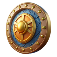 magnificent exemplary Aegis, shield of Zeus and Athena, NO BACKGROUND with Transparent Background. png