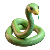wonderful art deco A slithering garden snake. NO BACKGROUND with Transparent Background. masterfully captured png