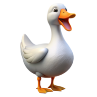 striking traditional A goose honking. NO BACKGROUND with Transparent Background. authentic png