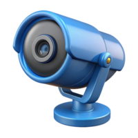 mesmerizing creative Security camera with rotating lens NO BACKGROUND with Transparent Background. flawless png