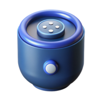 fascinating intense urban Smart speaker with voice assistant icon NO BACKGROUND with Transparent Background. crisp png
