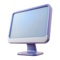 romantic picturesque Computer monitor with thin bezel NO BACKGROUND with Transparent Background. original png