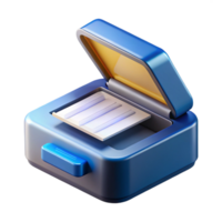 unparalleled impressionist Scanner with document feeder NO BACKGROUND with Transparent Background. elite png