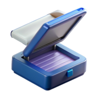 spectacular traditional Scanner with document feeder NO BACKGROUND with Transparent Background. professional png