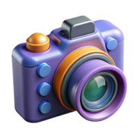 majestic mysterious surreal Digital camera with telephoto lens NO BACKGROUND with Transparent Background. refined png
