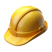 sumptuous traditional Construction helmet, yellow, NO BACKGROUND with Transparent Background. high resolution png
