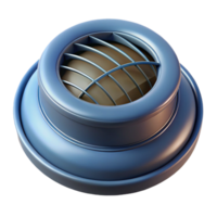 vibrant geometric Attic vent, circular, NO BACKGROUND with Transparent Background. genuine png