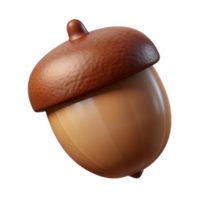 sought-after victorian Brown acorn with cap NO BACKGROUND with Transparent Background. flawless png