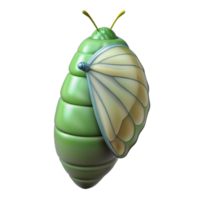 iconic elegant Butterfly cocoon NO BACKGROUND with Transparent Background. top-tier png