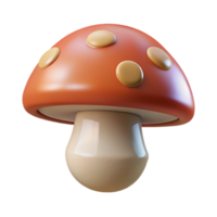 splendid melancholic art deco Mushroom cap NO BACKGROUND with Transparent Background. authentic png