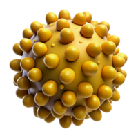 picturesque impressionist Close-up of pollen grains NO BACKGROUND with Transparent Background. masterfully captured png
