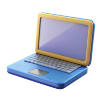 radiant quintessential Laptop computer, NO BACKGROUND with Transparent Background. png