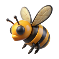 striking minimalist A bumblebee, in flight. NO BACKGROUND with Transparent Background. impeccable png