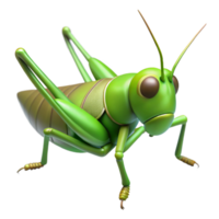 quintessential classic A grasshopper, perched. NO BACKGROUND with Transparent Background. professional png