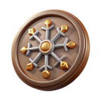 mesmerizing playful bohemian The Helm of Awe, a Viking symbol. NO BACKGROUND with Transparent Background. professional png
