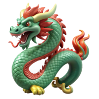 magnificent unparalleled A Chinese dragon, serpentine and powerful. NO BACKGROUND with Transparent Background. png