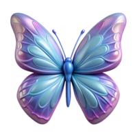 radiant dramatic victorian A single, delicate butterfly with magical patterns, NO BACKGROUND with Transparent Background. refined png