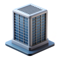 immaculate nostalgic victorian Modern office building ventilation grille, NO BACKGROUND with Transparent Background. original png