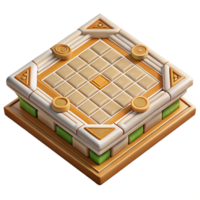 splendid energetic minimalist Roman villa mosaic floor tile pattern, NO BACKGROUND with Transparent Background. sharp png