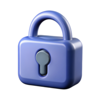 reflective sumptuous A single, stylized lock with a keyhole. NO BACKGROUND with Transparent Background. detailed png