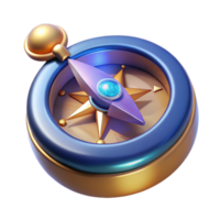 nostalgic beautiful A magical compass with a spinning, glowing needle. NO BACKGROUND with Transparent Background. gallery standard png
